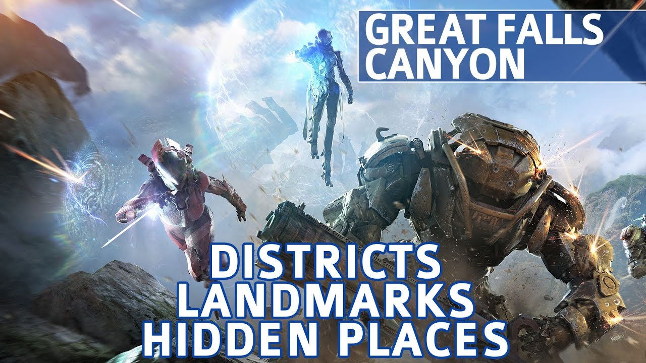 Anthem - Great Falls Canyon Landmark Locations / Districts / Places (Explorer: Great Falls Canyon)