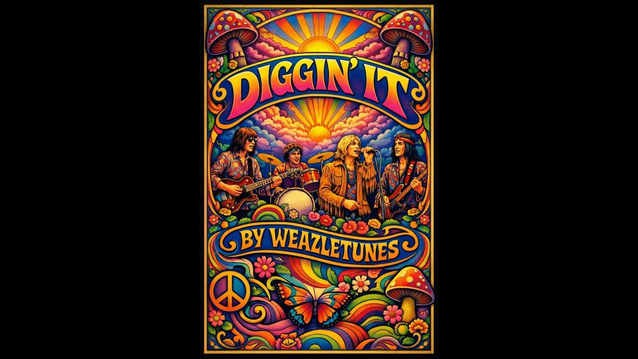 Diggin' It - Instrumental (60's Psychedelic Rock)
