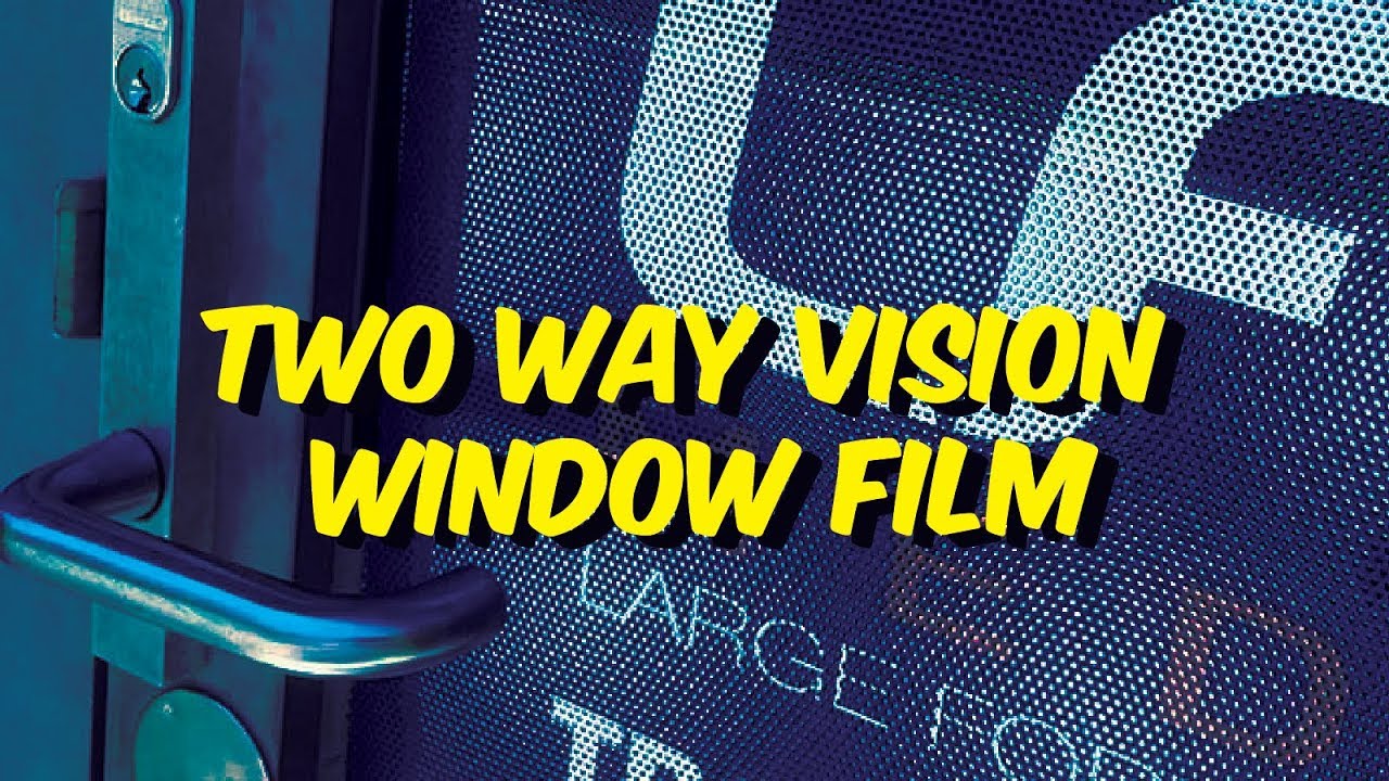 Two Way Vision Window Sticker /  Perforated Sticker - Banner3.com Kuala Lumpur Malaysia