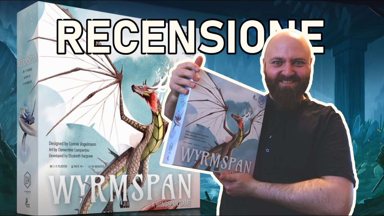 Wyrmspan: Recensione del nuovo gioco in scatola di Stonemaier Games a tema Draghi