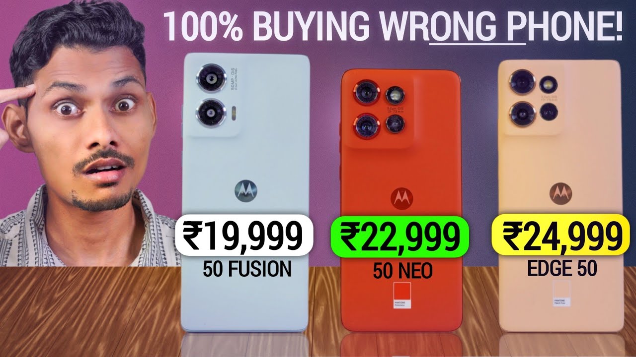 Moto Edge 50 Fusion vs Moto Edge 50 Neo vs Moto Edge 50 - Don't BUY WRONG PHONE !