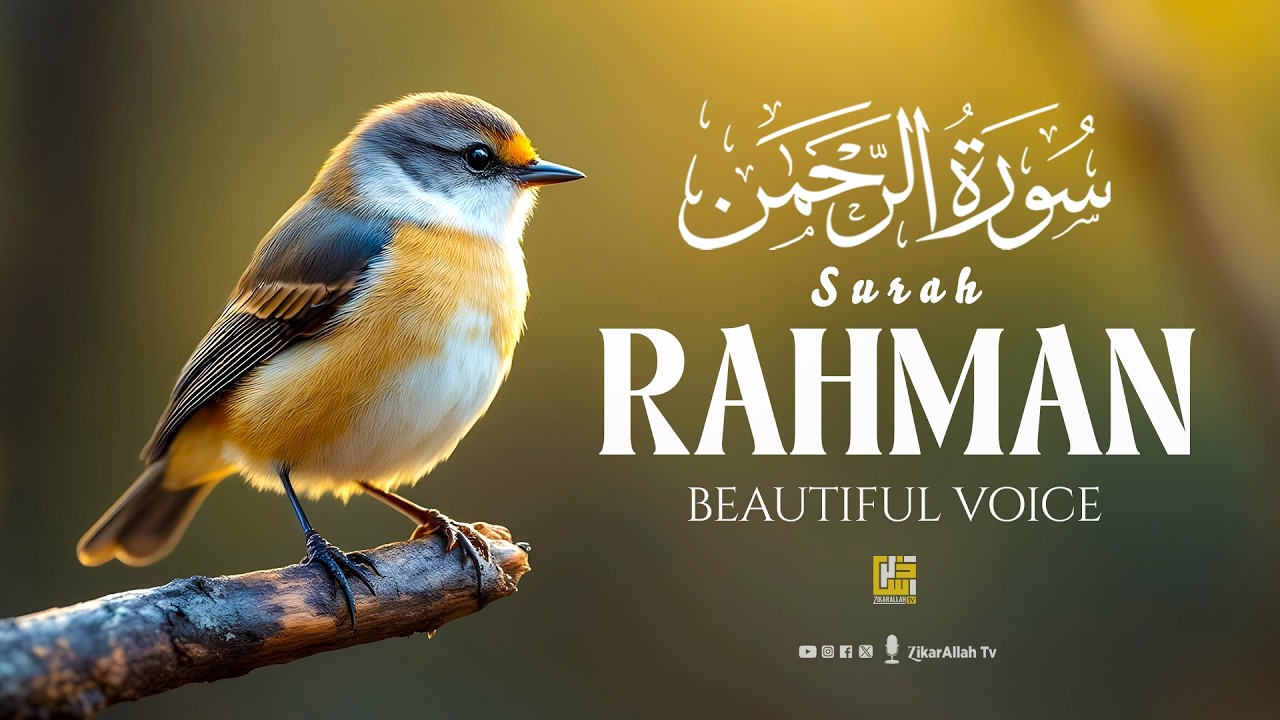 Surah Ar-Rahman سورة الرحمن | MOST BEAUTIFUL Recitation That Will Touch Your Soul إن شاء الله