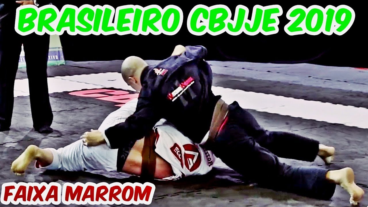 Jiu Jitsu - Faixa Marrom - CAMPEONATO  BRASILEIRO CBJJE 2019.