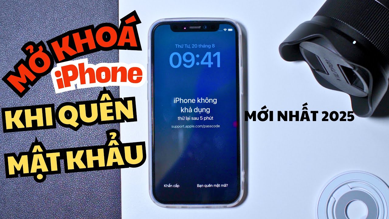 Mở khoá iPhone khi quên mật khẩu mới nhất 2025 | TunesKit iPhone Unlocker