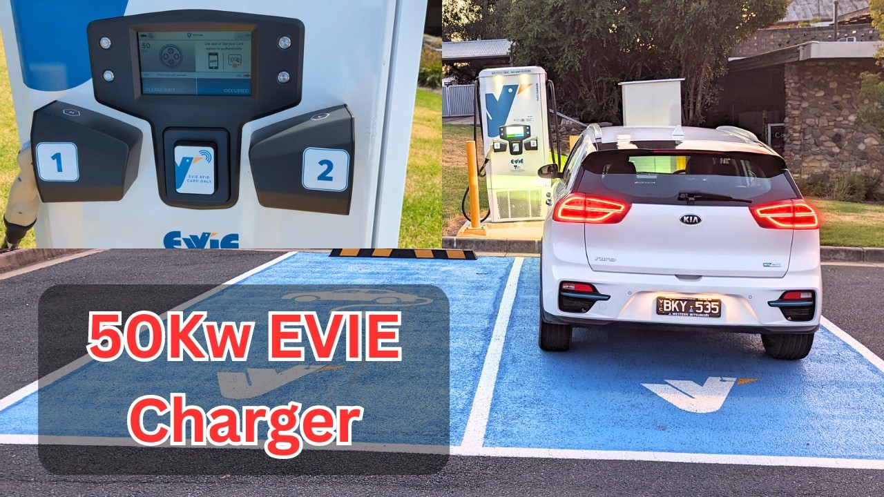 DC Charging My Kia Niro On A 50KW Evie Charger