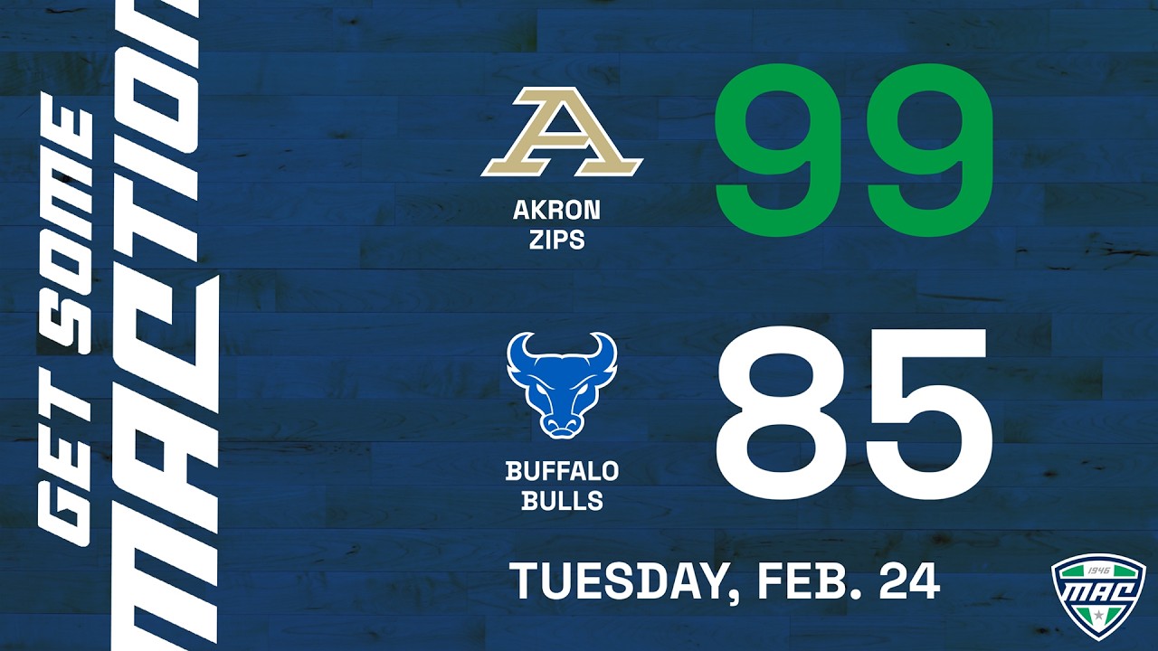 MBB Condensed Game: Akron 99, Buffalo 85
