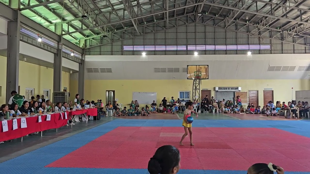 Ball routine rhythmic gymnastics(Be our guest music)