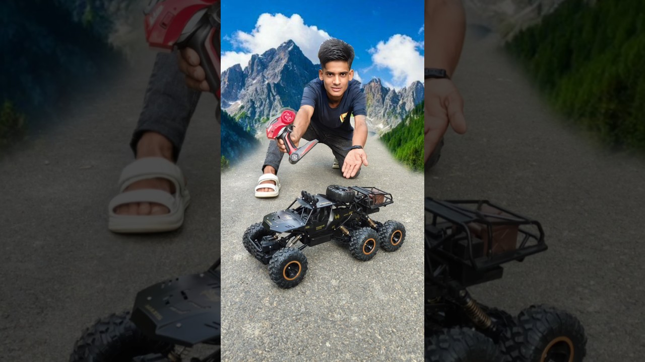 Off Road 6x6 Rock Crawler Remote Control Car 🚗 Unboxing Testing 🔥