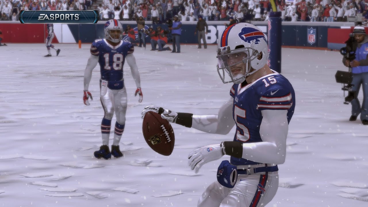 Madden 16 Career Mode - Snowy Playoff Debut!