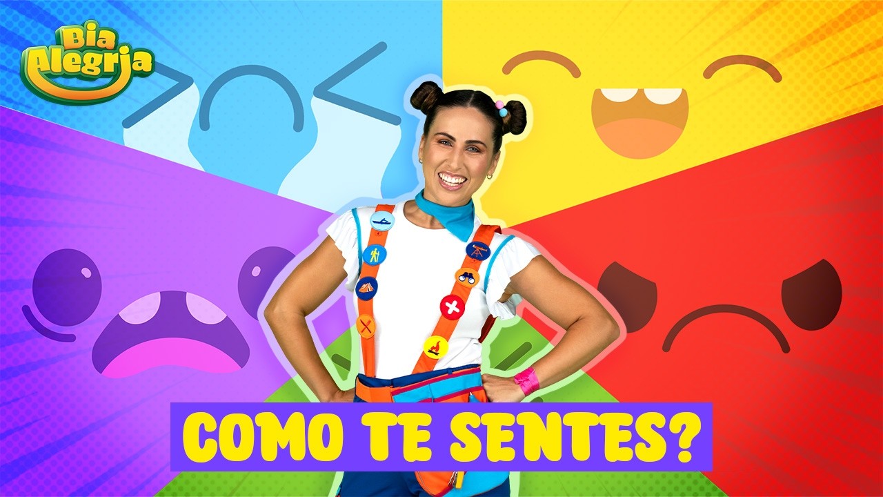 Bia Alegria - As Emoções #clipemusical #videoinfantil