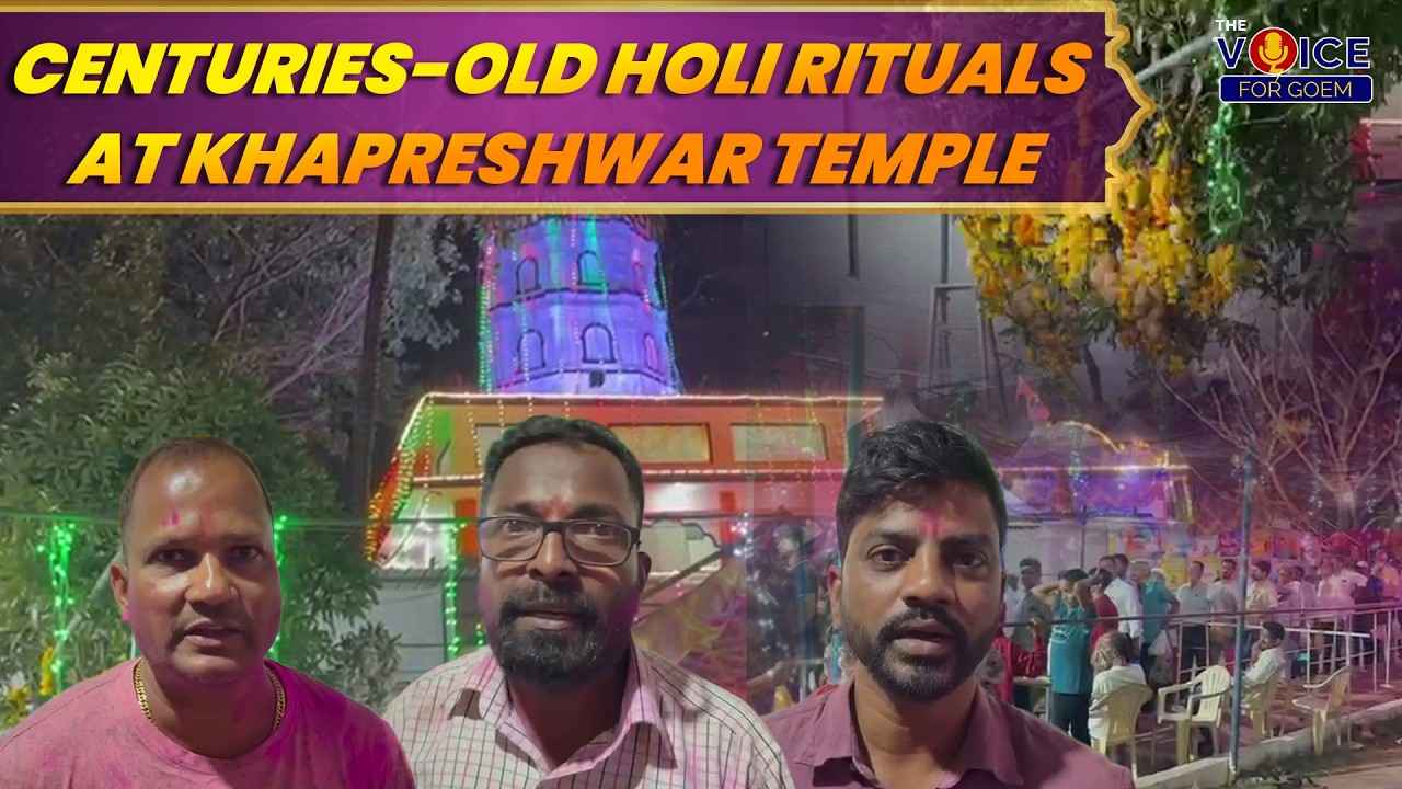 Centuries old Holi Rituals at Khapreshwar Temple