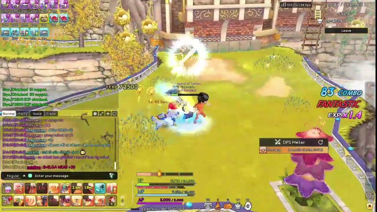 Edenys. đ&ocirc;i lời chia sẻ với mọi ng chơi gla kinh nghiệm farm map. 4 run ~ 10p