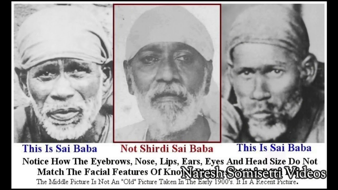 Sai baba original photo very rare ( with 100 % proof)