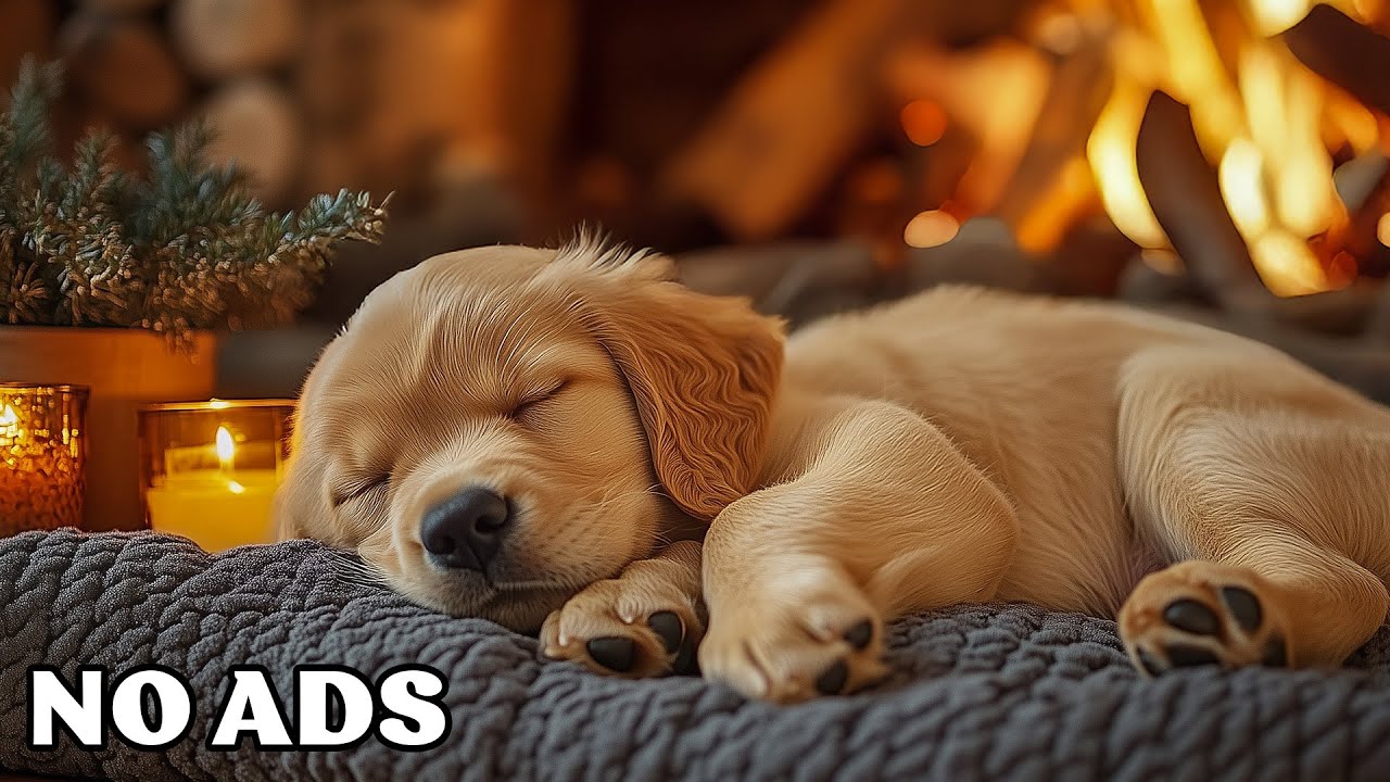 🐶12 Hours Of Dog Calming Music ❄️Stress & Anxiety Relief for Dogs 🎵 Soft Winter Night