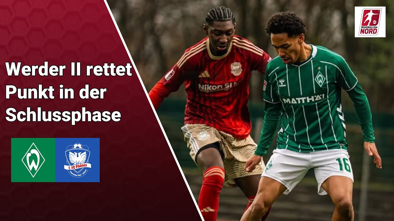 SV Werder Bremen U23 - 1. FC Ph&ouml;nix L&uuml;beck | Regionalliga Nord | 22. Spieltag 2025/26