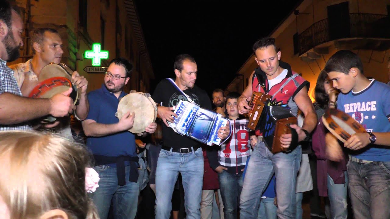 Saltarello ad Amatrice 10 agosto 2015