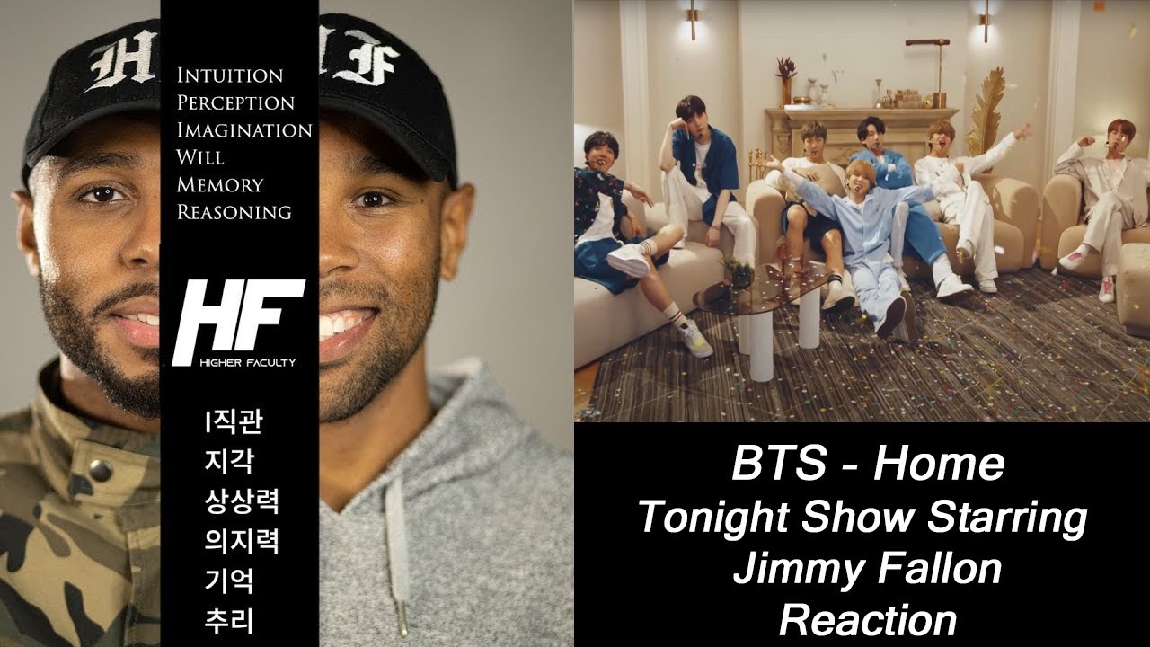 BTS - Home Jimmy Fallon Performance with Sheryl PurpleHeart ( kpop ) reaction Higher Faculty