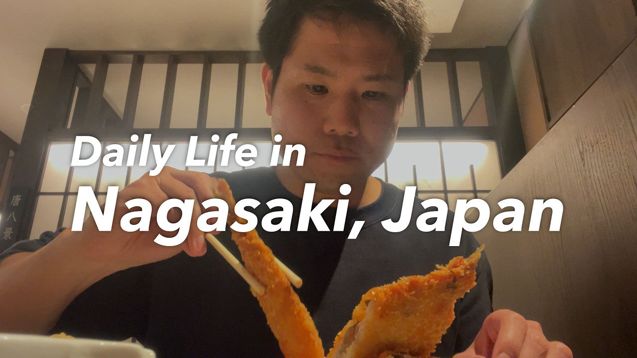 Life in Nagasaki, Japan / Early Cherry Blossom Hunt & Delicious Local Fish Dishes