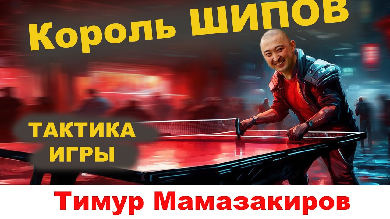 КОРОЛЬ ШИПОВ. ТАКТИКА Тимура Мамазакирова. настольный теннис Шиповик