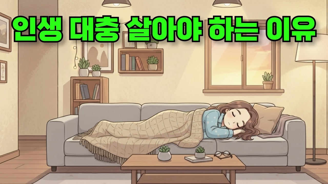 제대로 살려면, 대충 살아야 하는 이유