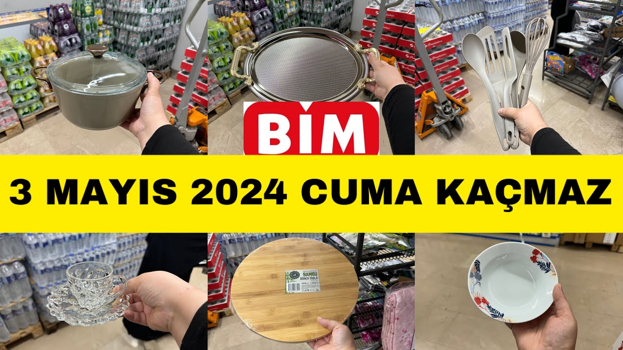 BİM’E YEPYENİ ÜRÜNLER GELDİ | BİM 3 MAYIS 2024 | BİM BU CUMA ÇOK GÜZEL KAÇMAZ | BİM AKTÜEL ÜRÜNLER |
