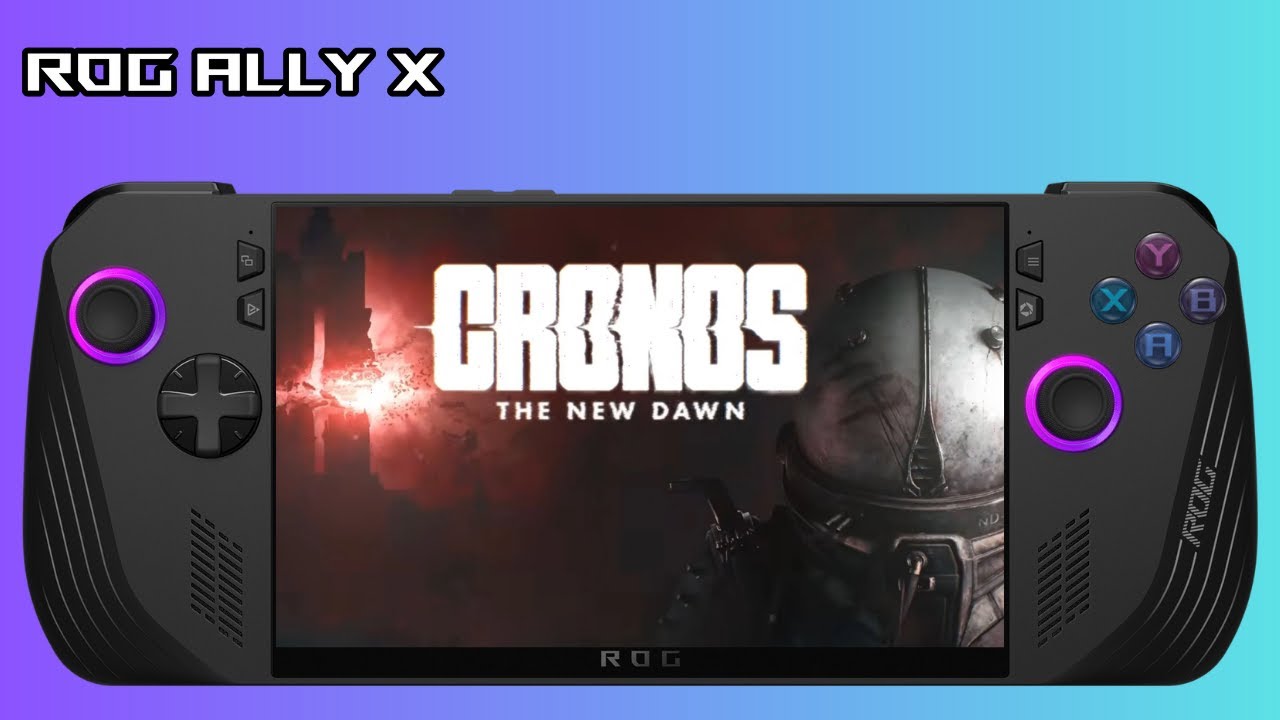 Asus Rog Ally X: Cronos: The New Dawn Settings Gameplay