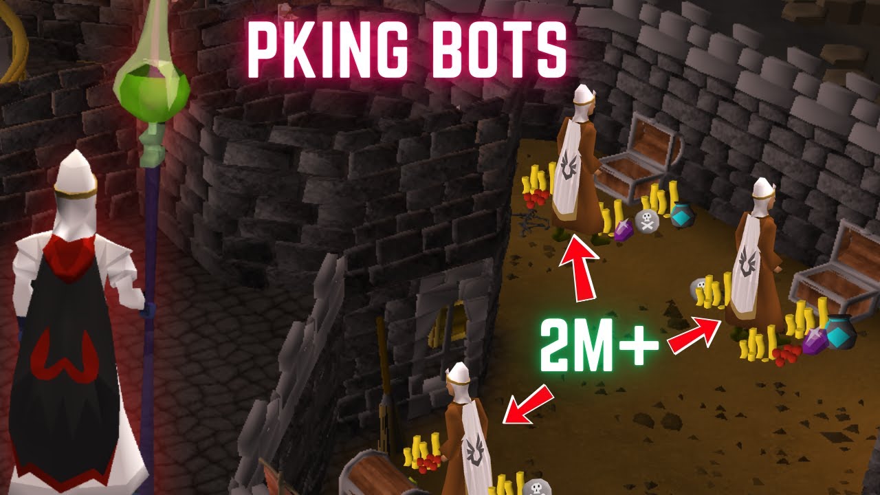 Pking-боты, которые зарабатывают МИЛЛИОНЫ GP в час