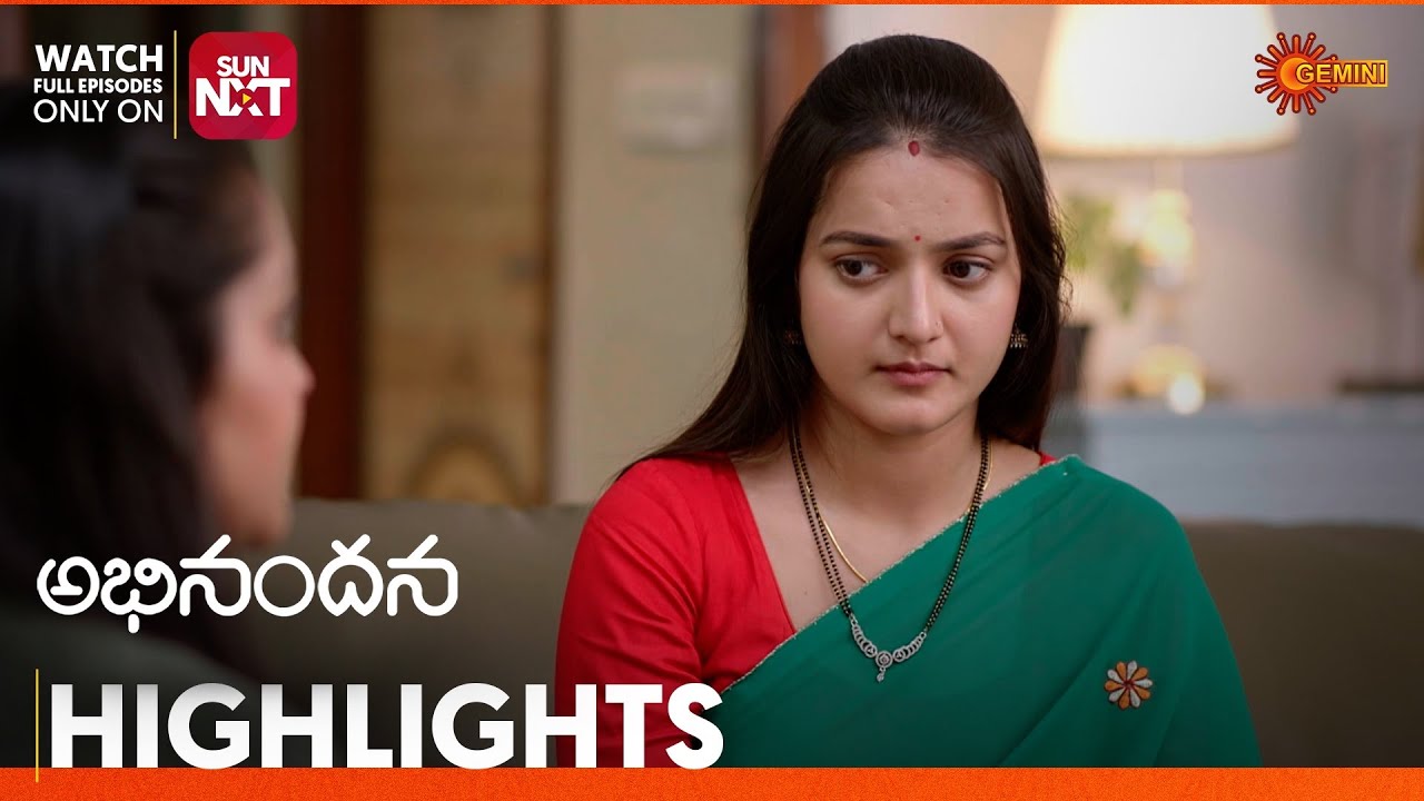 Abhinandana - Highlights of the day | Watch full EP only on Sun NXT | 18 Feb 2026 | Gemini TV
