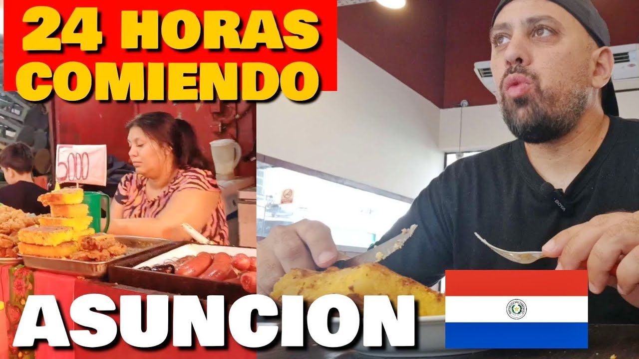 RICO Y BARATO: Un día comiendo en PARAGUAY 🇵🇾