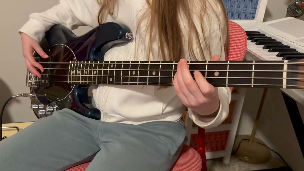 Taylor Swift - The Fate of Ophelia Bass Guitar Cover by Darya 