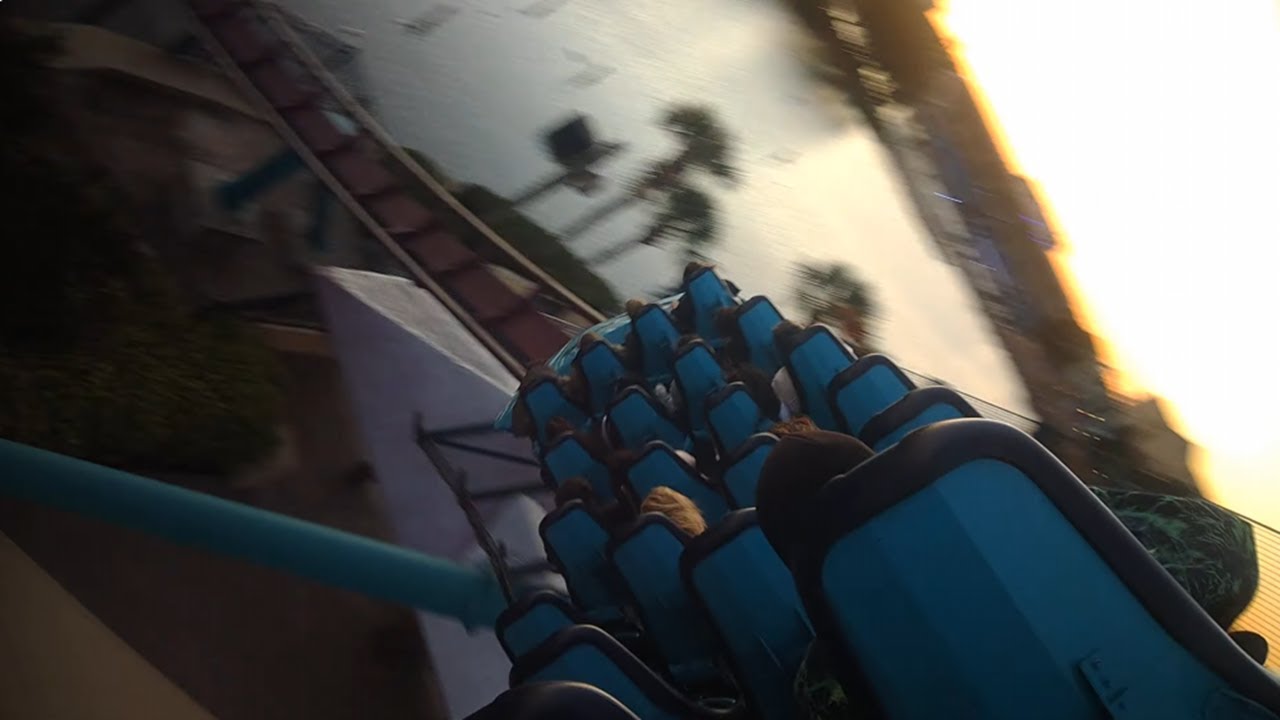 Mako - SeaWorld Orlando - Back Row (4K HD POV) - December 2025