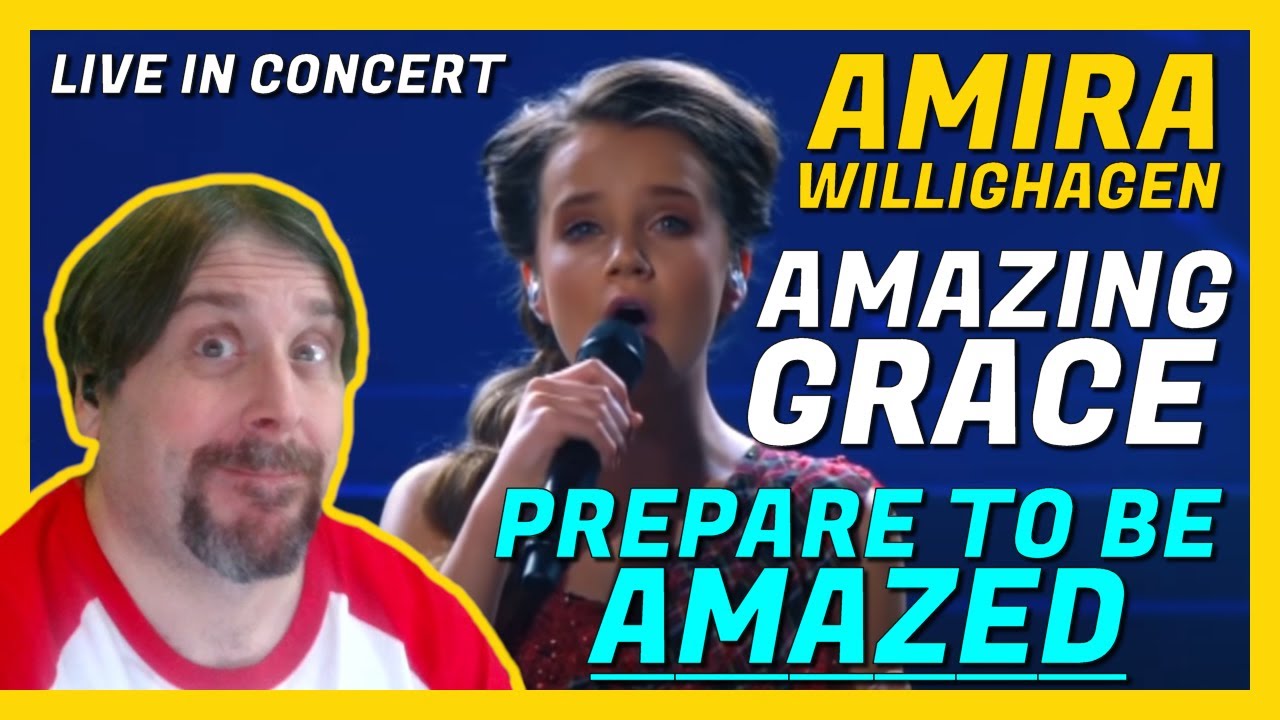 Prepare to be Amazed! Reacting to Amira Willighagen - Live in Concert - Amazing Grace 🌟| Sam Reacts