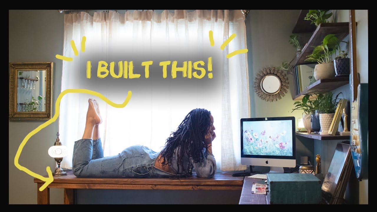 How I Transformed My 100 Sq. Ft. Office with a DIY L-Shaped Desk