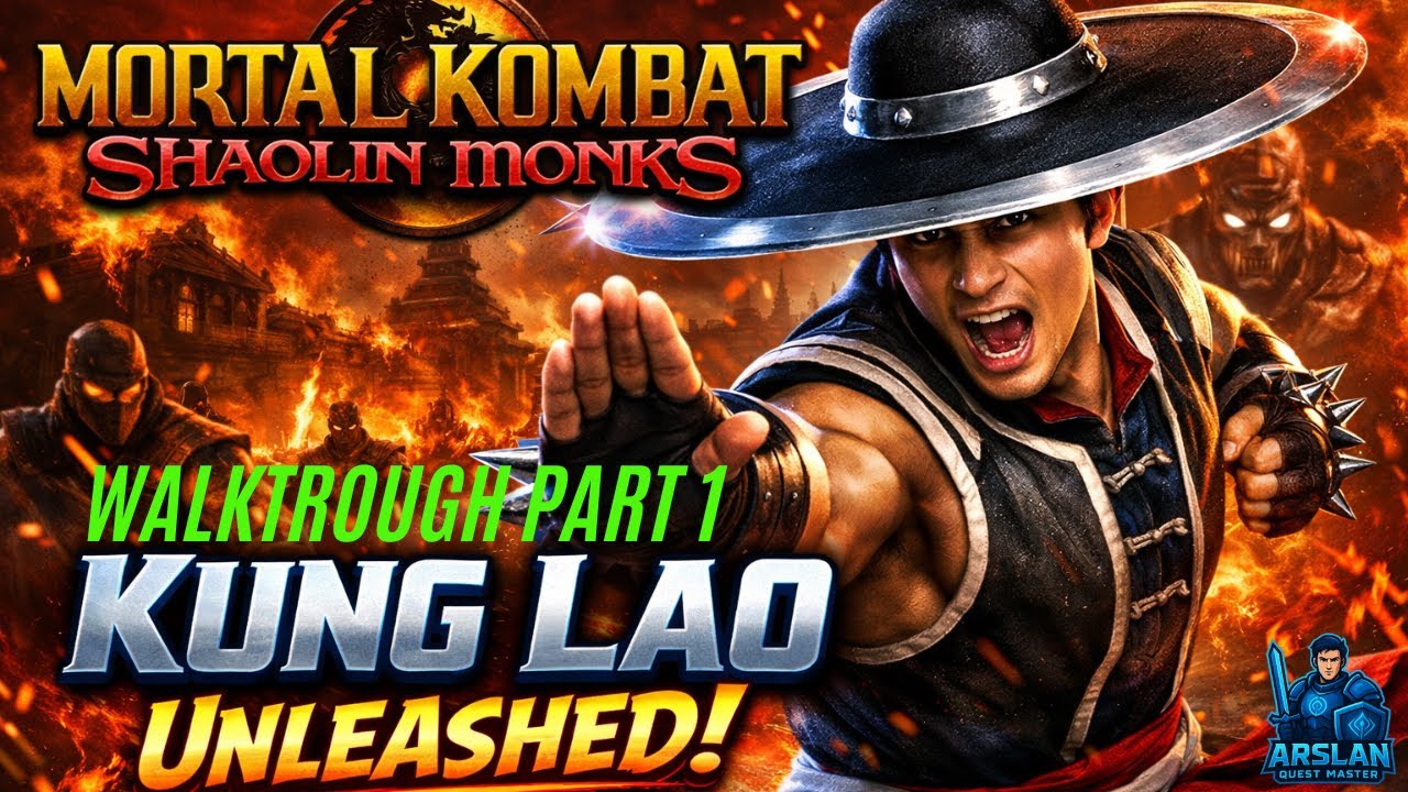 Kung Lao Walkthrough Part 1 – Mortal Kombat: Shaolin Monks (No Commentary)