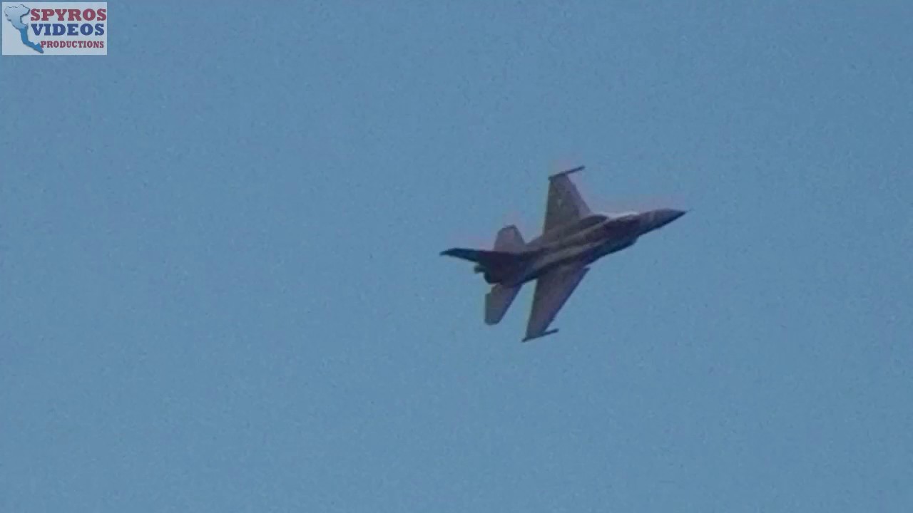 F 16 Zeus, Solo Display Κέρκυρα 21 Μαϊου 2017