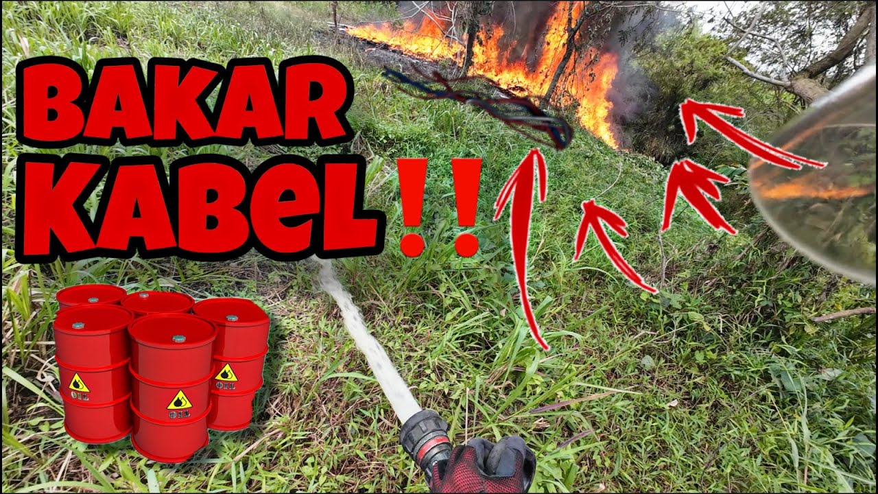 💢BULAN KEMERDEKAAN PUN BUAT BENDA TAK ELOK😡-KEBAKARAN KABEL-