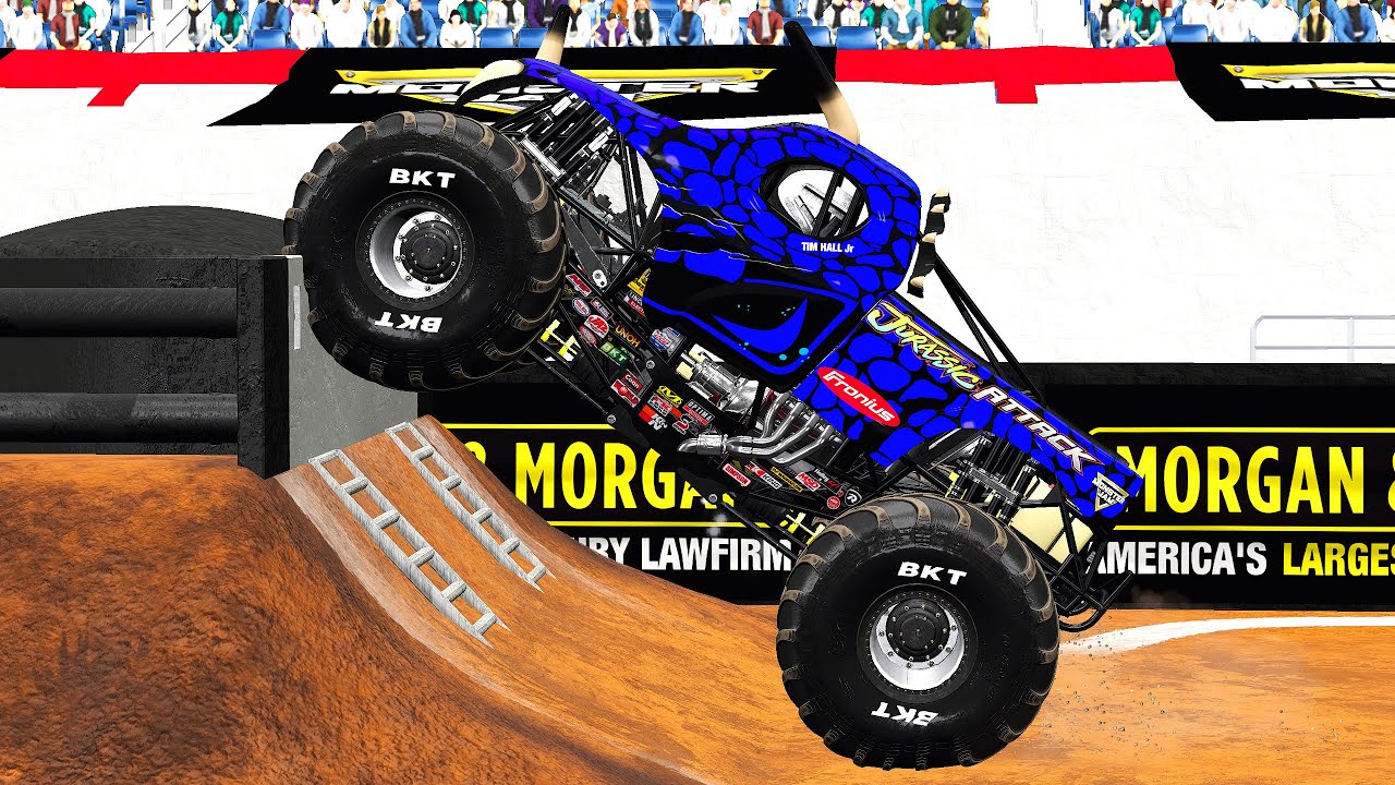 Insane Backflips and Frontflips #36  I  BeamNG.Drive Monster Jam