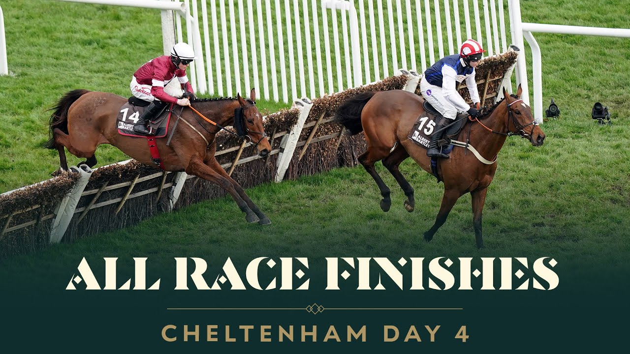 ALL RACE FINISHES FROM GOLD CUP DAY AT THE 2024 CHELTENHAM FESTIVAL