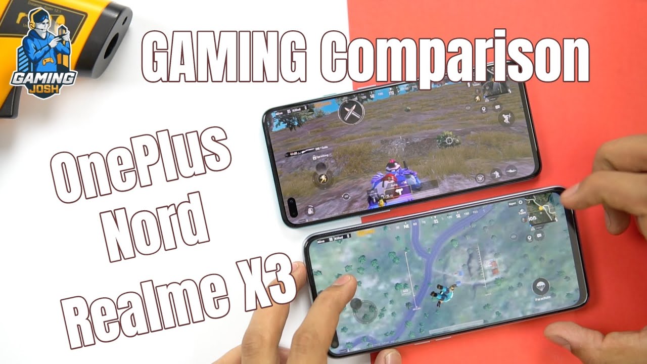 OnePlus Nord vs Realme X3 PUBG Comparison - Kaunsa phone best hai gaming ke liye? | Gaming Josh