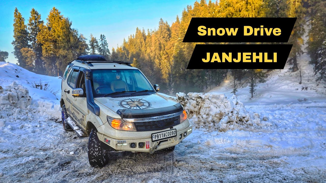 JANJEHLI Off Beat Snow Drive - Himachal Unexplored 