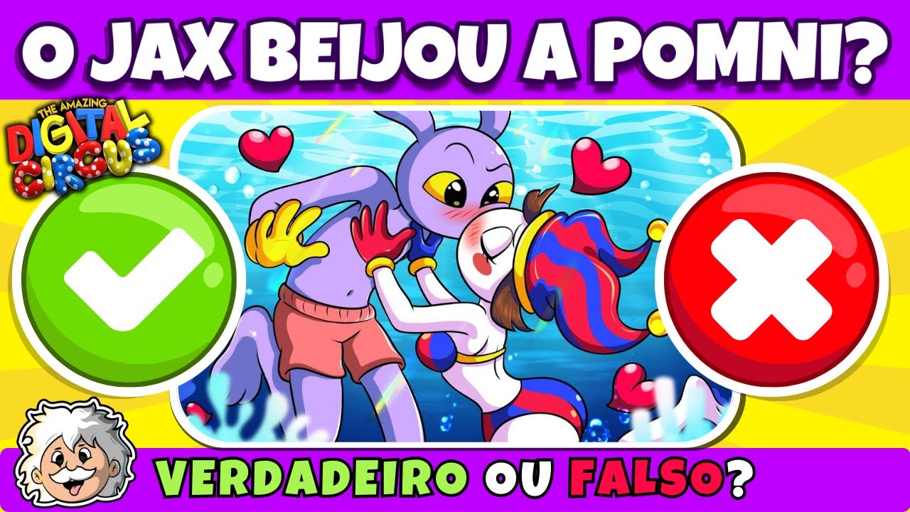 Super Quiz Circo Digital 🃏| VERDADEIRO ou FALSO | O Incrível Circo Digital | Digital Circus | 