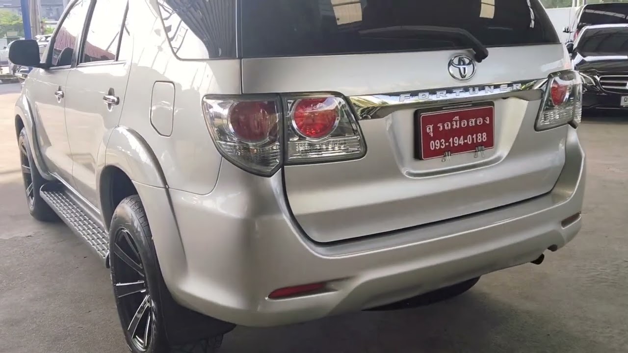 สุ พามาชม Toyota Fortuner 3.0 V D4D VN Turbo 4WD ปี 2012 แท้ ราคา 565,000 บาท สนใจโทร 0931940188 สุ
