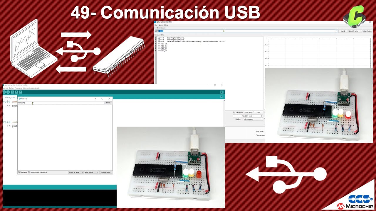 49.- Comunicación serial USB | Curso Microcontroladores PIC