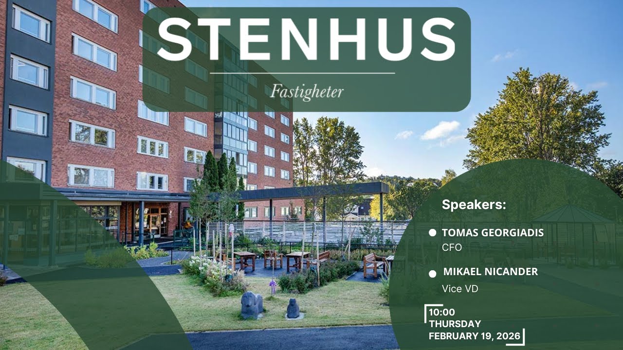 Stenhus Fastigheter - Bokslutskommuniké 2025