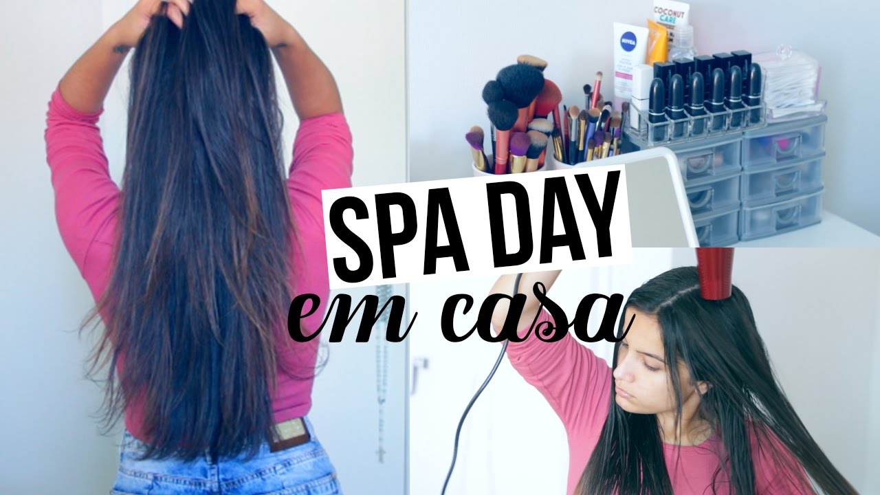 SPA DAY EM CASA! Rotina + DICAS e RECEITAS caseiras | Vanessa Lino