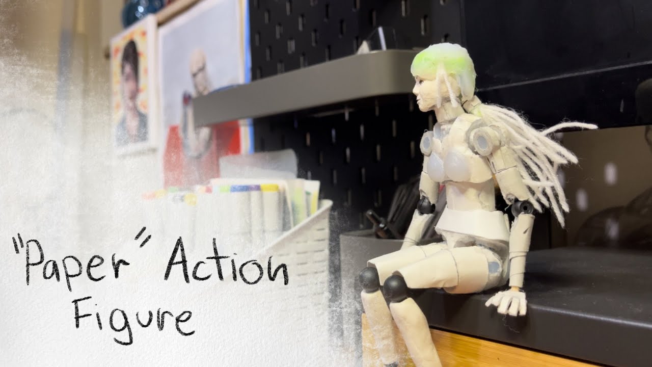 Paper Action Figure v11