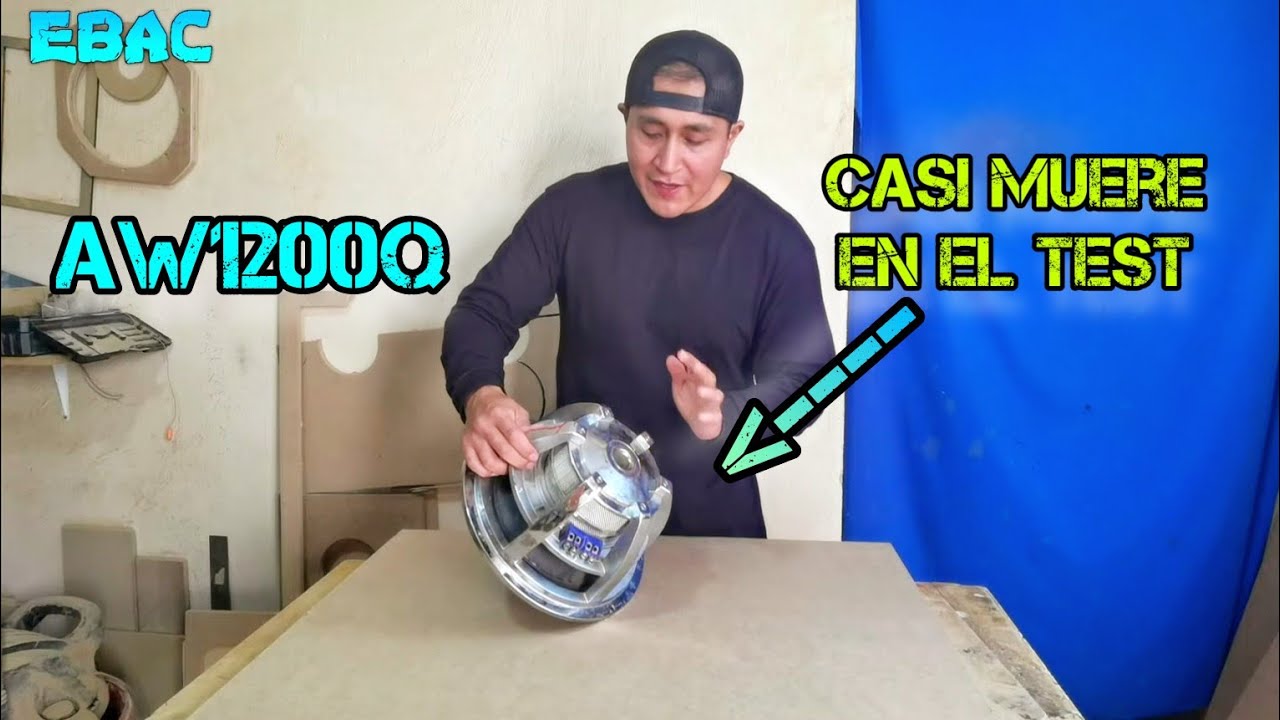 Poniendo A prueba Subwoofer Audiobahn Old School  AW1200Q | EBAC