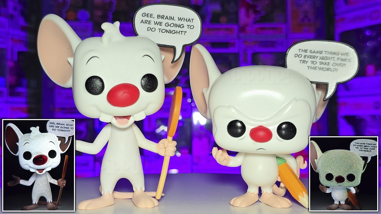 PINKY & THE BRAIN 2PACK GLOW | UNBOXING FUNKO POP