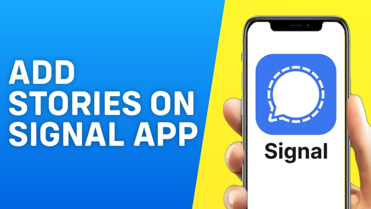 How to Add Stories on Signal App