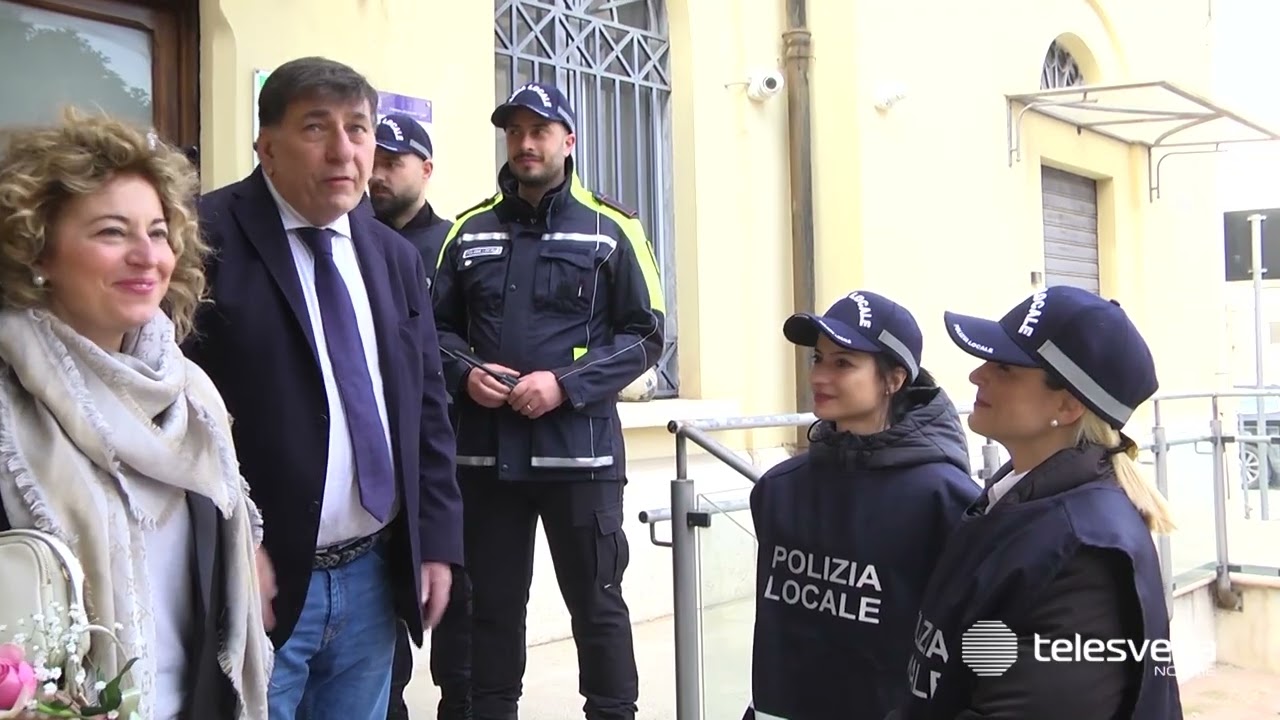 Trani, operativi 10 nuovi agenti di Polizia Locale, Briguglio: «Al lavoro per la nuova sede»